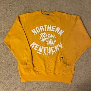 Gold NKU sweatshirt